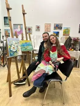 Подарочный сертификат «Живописный мастер класс» (3 часа, 1 человек в составе группы)