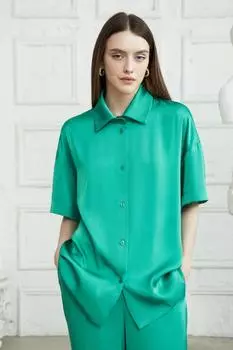 Блуза арт.B0122001 Цвет: Зеленый