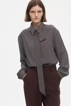 Блузка арт.B0123019 Цвет: Коричневый