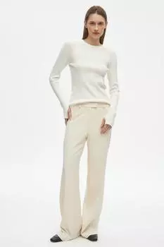 Брюки арт.P0323004 Цвет: Молочный