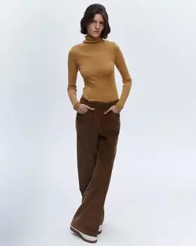 Брюки арт.P0323005 Цвет: Охра