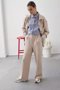 Брюки арт.P1021001 Цвет: Пудровый