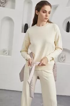 Брюки арт.P1231005W Цвет: Молочный