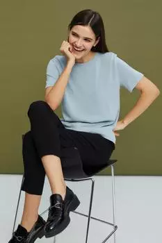 Футболка арт.B1220010W Цвет: Голубой