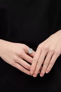 Кольцо арт.C-11152 Цвет: Серебро