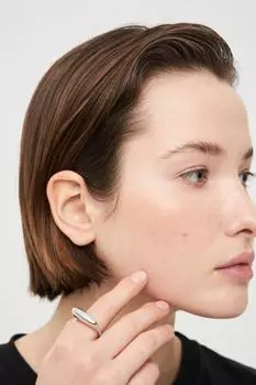 Кольцо арт.C-130011 Цвет: Серебро