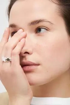 Кольцо арт.C-13008 Цвет: Серебро