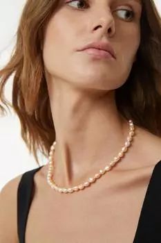 Колье арт.C-11106 Цвет: Розовый