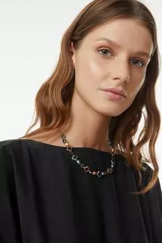 Колье арт.C-11108 Цвет: Серебро