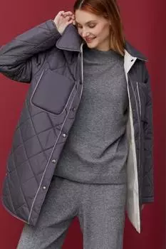 Куртка арт.C0121003 Цвет: Темно-серый/ Лате