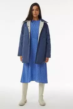 Куртка - Рубашка арт.C0121003 Цвет: Темно - синий / Mолочный