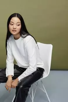 Лонгслив арт.B0821002 Цвет: Белый