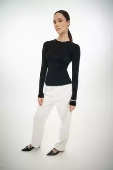 Лонгслив арт.S24/K/LS/013/BL Цвет: Черный