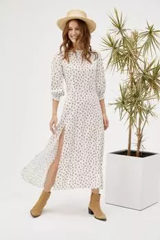 Платье арт.D0422003 Цвет: Молочный