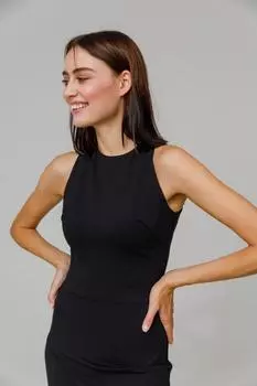 Платье арт.D0520002 Цвет: Черный