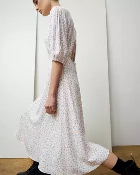 Платье арт.D1222001 Цвет: Молочный