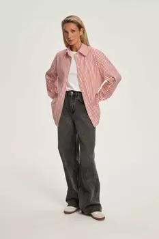 Рубашка арт.FW25/SB/TLL/002/WHRE Цвет: Красный / Белый