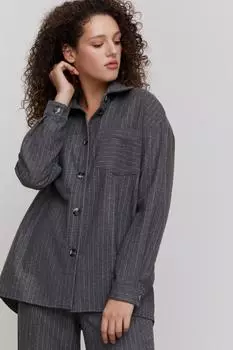 Рубашка арт.В0721001 Цвет: Серый