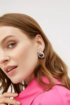 Серьги арт.C-128 Цвет: Серебро