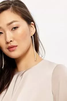 Серьги арт.ear-you-gW Цвет: Белый