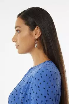 Серьги арт.С-11136 Цвет: Серебро