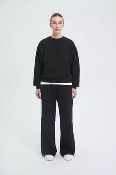 Свитшот VKO арт.FW24/CS/SS/014/BL Цвет: Черный