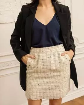 Топ арт.B0418001 Цвет: Синий