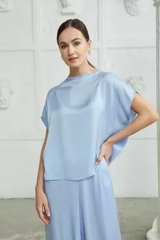 Топ арт.B0421006 Цвет: Голубой