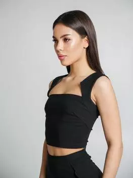 Топ арт.T0318001 Цвет: Черный