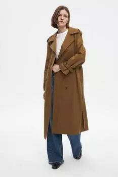Тренч арт.C0323005 Цвет: Табачный