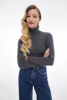 Водолазка тепло шерсти арт.FW24/K/TN/003/GR Цвет: Серый