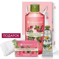 Набор «Плезир Натюр» с полотенцем в подарочной упаковке Yves Rocher
