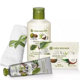 Трио «Кокосовый орех» с полотенцем Yves Rocher