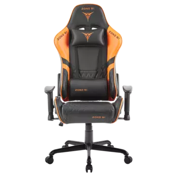 Кресло компьютерное ZONE 51 CLUBPOINT Black-Orange