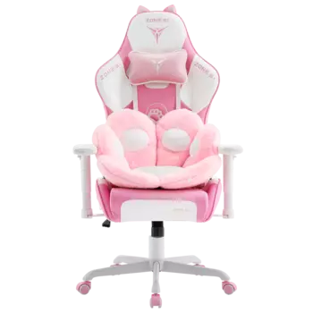 Кресло компьютерное ZONE 51 KITTY MEOW Edition Pink
