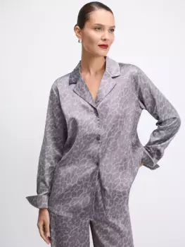 Атласная блузка