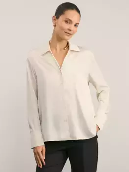 Атласная блузка