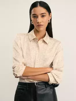 Атласная блузка