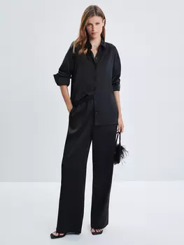 Атласные брюки