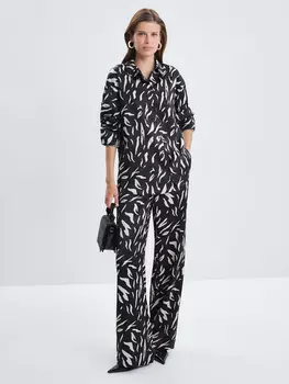 Атласные брюки