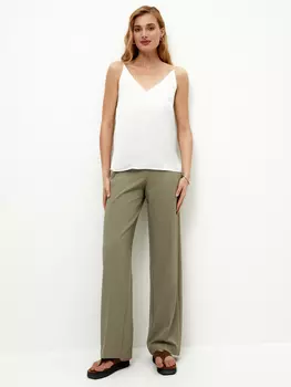 Атласный топ