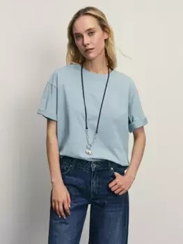 Базовая футболка из плотного хлопка