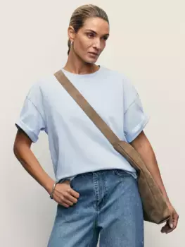 Базовая футболка оверсайз из хлопка