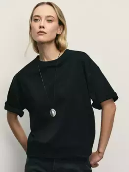 Базовая футболка оверсайз из хлопка