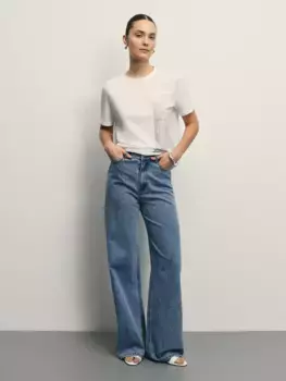 Базовая футболка с принтом