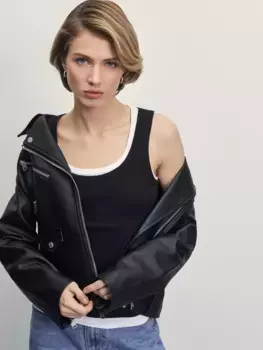 Базовая майка в рубчик