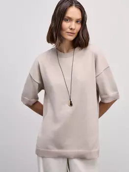 Базовый джемпер с короткими рукавами