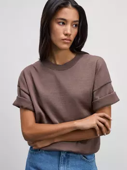 Базовый джемпер с короткими рукавами