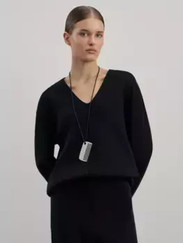 Базовый джемпер с V-образным вырезом