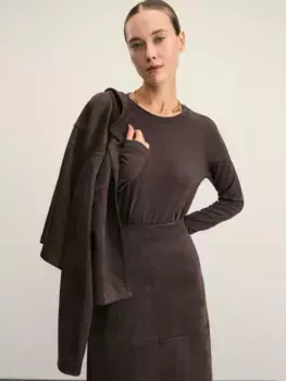 Базовый лонгслив из хлопка